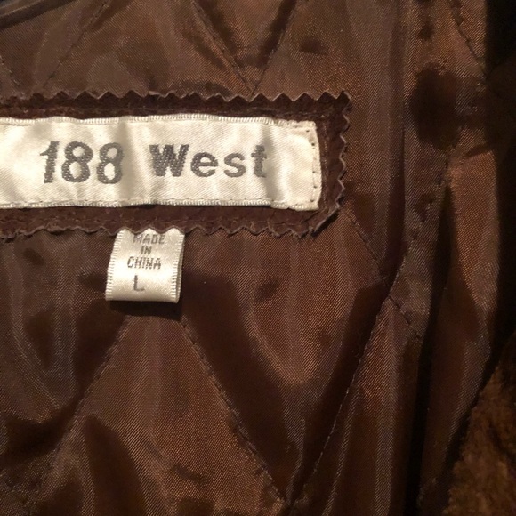 188 West Suede Leather Jacket - Picture 4 of 9